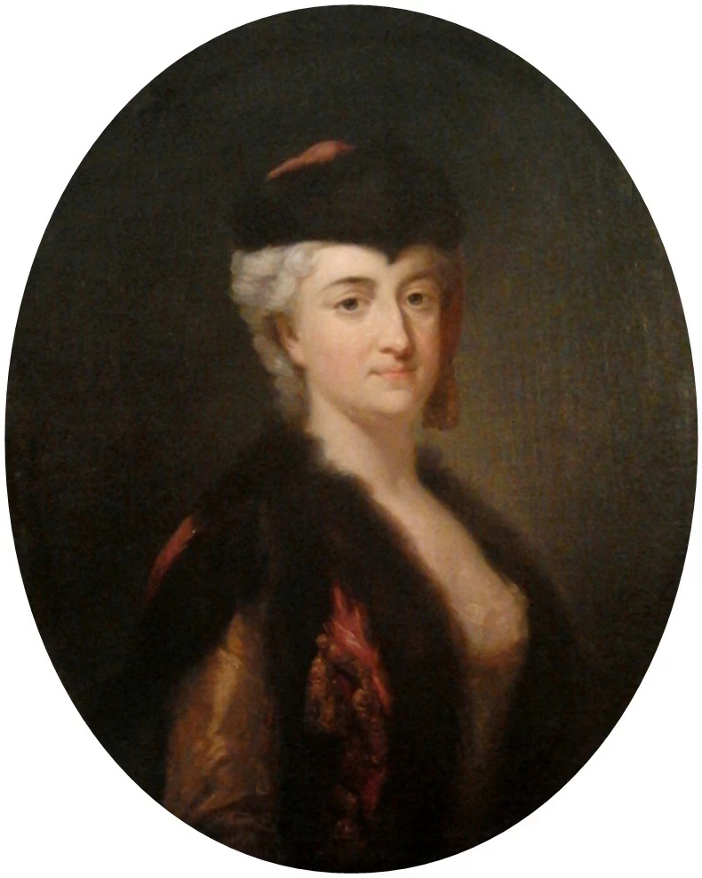 Ritratto della madre di Stanislaw Poniatowski - Royal Castle in Warsaw